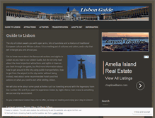 Tablet Screenshot of guidetolisbon.com